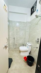 Bathroom Image of 800 Sq.ft 1 BHK Builder Floor for rent in Indra Puri Colony Indore for Rs. 14000