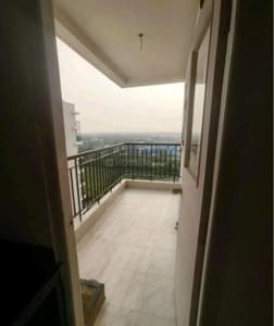 Balcony Image of 1128 Sq.ft 3 BHK Apartment / Flat for rent in The 102, Joka Kolkata for Rs. 24000