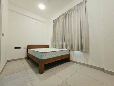 Bedroom Image of 750 Sq.ft 1 BHK Apartment / Flat for rent in Domlur Layout Bengaluru for Rs. 48000