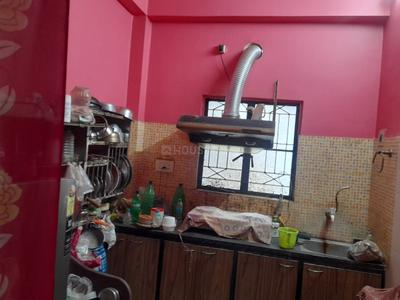 Kitchen Image of 450 Sq.ft 1 BHK Apartment / Flat for sale in Paschim Putiary Kolkata for Rs. 1600000