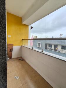 Balcony Image of 550 Sq.ft 1 BHK Apartment / Flat for rent in Vadgaon Budruk Pune for Rs. 15000