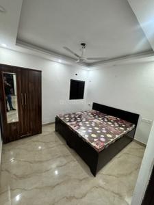 Bedroom Image of 467 Sq.ft 1 BHK Builder Floor for rent in Old Double Storey, Lajpat Nagar New Delhi for Rs. 23000