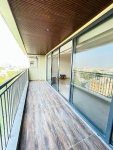 Balcony Image of 3000 Sq.ft 4 BHK Apartment / Flat for rent in Virasha Nisarga, Bawadiya Kalan Bhopal for Rs. 73000