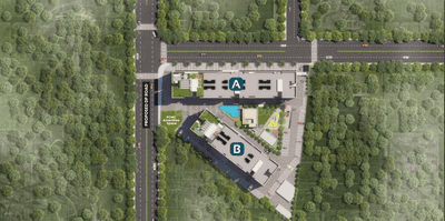 Image of 770 Sq.ft 2 BHK Apartment / Flat for sale in Shakuntal Dwarka Blue Water, Chikhali, Pune for Rs. 5700000
