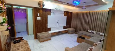Bedroom Image of 1300 Sq.ft 3 BHK Apartment / Flat for rent in Yogi Nagar Rajkot for Rs. 32000