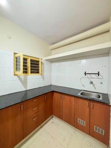 Kitchen Image of 500 Sq.ft 1 BHK Builder Floor for rent in C V Raman Nagar Bengaluru for Rs. 14000