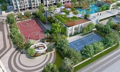 Image of 1100 Sq.ft 2 BHK Apartment / Flat for sale in Dosti Greenscapes, Hadapsar, Pune for Rs. 9500000