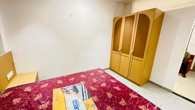 Bedroom Image of 800 Sq.ft 1 BHK Builder Floor for rent in Vishnu Puri Colony Indore for Rs. 15000