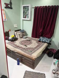 Bedroom Image of 800 Sq.ft 2 BHK Apartment / Flat for rent in Airoli Navi Mumbai for Rs. 42000