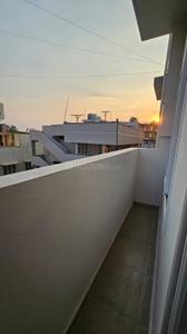 Balcony Image of 1100 Sq.ft 1 BHK Apartment / Flat for rent in Domlur Layout Bengaluru for Rs. 42000