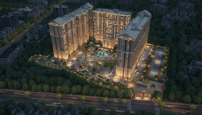 Image of 1330 Sq.ft 3 BHK Apartment / Flat for sale in Casagrand Massimo, Kundrathur, Chennai for Rs. 7400000