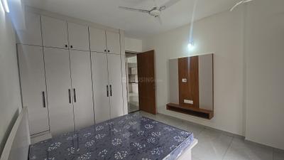 Bedroom Image of 2100 Sq.ft 3 BHK Apartment / Flat for rent in Arise Vibrant, Chharodi Ahmedabad for Rs. 41000