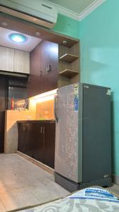 Kitchen Image of 350 Sq.ft 1 RK Studio for rent in Microtek Greenburg, Sector 86 Gurgaon for Rs. 13000