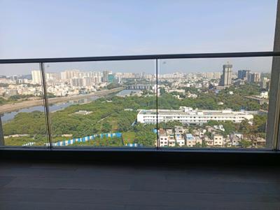Living Room Image of 1718 Sq.ft 4 BHK Apartment / Flat for rent in Mantra Mirari, Mundhwa Pune for Rs. 75000