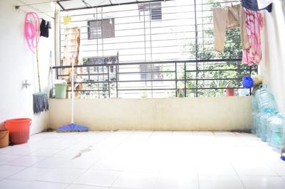 Balcony Image of 637 Sq.ft 1 BHK Apartment / Flat for sale in Parvati Ambiance Aura, Kolhewadi Pune for Rs. 3080000