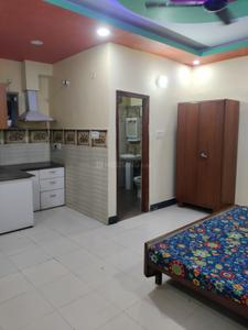 Bedroom Image of 500 Sq.ft 1 BHK Apartment / Flat for rent in  Drosia Apartment, Aliganj Lucknow for Rs. 18000
