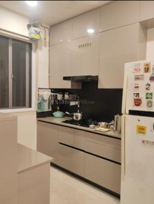 Kitchen Image of 1000 Sq.ft 2 BHK Apartment / Flat for sale in Aurum Q Residences, Ghansoli Navi Mumbai for Rs. 21000000