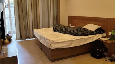 Bedroom Image of 600 Sq.ft 1 BHK Builder Floor for rent in Sector 43 Gurgaon for Rs. 42000