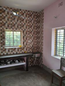 Kitchen Image of 600 Sq.ft 1 BHK Independent House for rent in Mahaprabhu Jharna Apartment, Benachity Durgapur for Rs. 5500