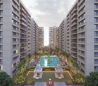 Image of 2200 Sq.ft 3 BHK Apartment / Flat for sale in Magdalla, Surat for Rs. 11000000