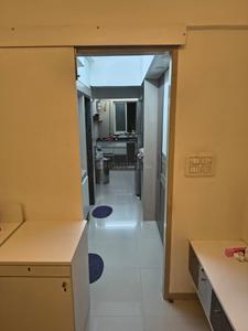 Kitchen Image of 500 Sq.ft 1 BHK Apartment / Flat for rent in Thane West Thane for Rs. 30000