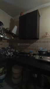 Kitchen Image of 450 Sq.ft 2 BHK Builder Floor for sale in Dabri New Delhi for Rs. 3800000
