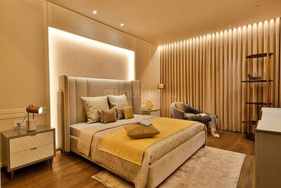 Bedroom Image of 1500 Sq.ft 4 BHK Independent House for sale in Ghatlodiya Ahmedabad for Rs. 18500000