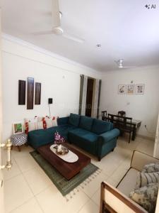 Hall Image of 1280 Sq.ft 2 BHK Builder Floor for rent in Murugeshpalya Bengaluru for Rs. 40000