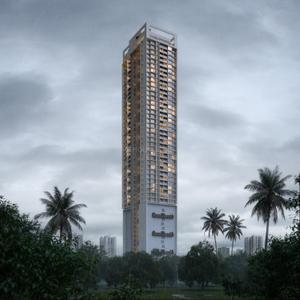 Building Image of 1050 Sq.ft 3 BHK Apartment / Flat for sale in Rustomjee Ozone Skye, Goregaon West Mumbai for Rs. 30500000
