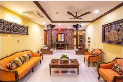 Living Room Image of 1290 Sq.ft 3 BHK Apartment / Flat for sale in Navalur Chennai for Rs. 8327000