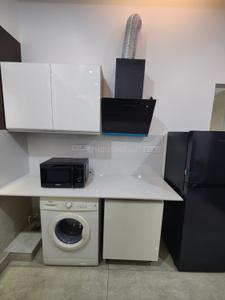 Kitchen Image of 500 Sq.ft 1 RK Builder Floor for rent in Sector 51 Gurgaon for Rs. 32000