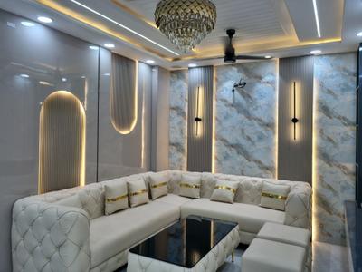 Living Room Image of 900 Sq.ft 3 BHK Apartment / Flat for sale in Dwarka Mor New Delhi for Rs. 7200000