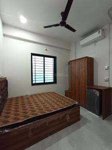 Bedroom Image of 320 Sq.ft 1 RK Studio for rent in Scheme No 114 Indore for Rs. 11999