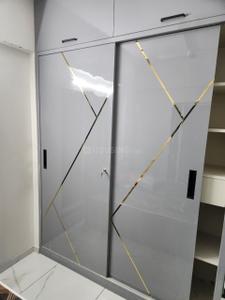 Bedroom Image of 1050 Sq.ft 2.5 BHK Apartment / Flat for rent in Samvedna 3, Vaishali Nagar Rajkot for Rs. 21000