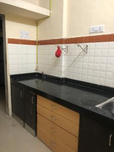 Kitchen Image of 618 Sq.ft 1.5 BHK Apartment / Flat for rent in Thane West Thane for Rs. 24000