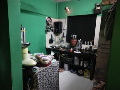Kitchen Image of 550 Sq.ft 1 BHK Apartment / Flat for sale in Thane West Thane for Rs. 7000000