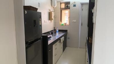 Kitchen Image of 1425 Sq.ft 3 BHK Apartment / Flat for rent in G Corp Bellagio, Thane West Thane for Rs. 50000