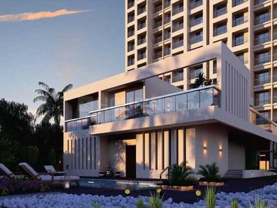 Image of 610 Sq.ft 1 BHK Apartment / Flat for sale in Sunrise Glory Phase I, Shilgaon, Thane for Rs. 4100000