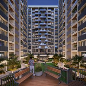 Image of 1422 Sq.ft 2 BHK Apartment / Flat for sale in The Amber, Jagatpur, Ahmedabad for Rs. 6141000
