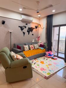 Hall Image of 1173 Sq.ft 3 BHK Apartment / Flat for rent in Goyal Orchid Whitefield, Whitefield Bengaluru for Rs. 82000