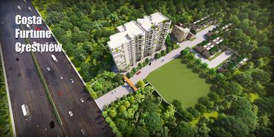 Image of 896 Sq.ft 2 BHK Apartment / Flat for sale in Costa Furtune, Gothapatna, Bhubaneswar for Rs. 8600000