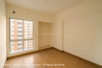 Bedroom Image of 900 Sq.ft 2 BHK Apartment / Flat for rent in Alcove New Kolkata Sangam, Serampore Hooghly for Rs. 15000