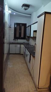 Kitchen Image of 720 Sq.ft 2 BHK Builder Floor for rent in Shalimar Bagh New Delhi for Rs. 25000