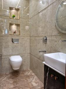 Common Bathroom Image of 800 Sq.ft 3 BHK Apartment / Flat for sale in Saarthi The Ayodhya by Saarthi Builders, Uttam Nagar New Delhi for Rs. 7000000