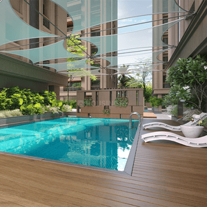 Image of 3336 Sq.ft 4 BHK Apartment / Flat for sale in Vesu, Surat for Rs. 22500000