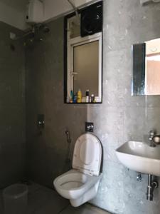 Common Bathroom Image of 982 Sq.ft 2 BHK Apartment / Flat for rent in VTP Belair, Mahalunge Pune for Rs. 35000
