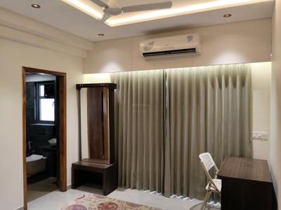 Bedroom Image of 2200 Sq.ft 3 BHK Apartment / Flat for rent in Pramukh Omkar Rivanta 1, Randesan Gandhinagar for Rs. 45000