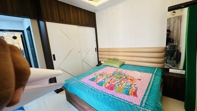 Bedroom Image of 1500 Sq.ft 3 BHK Apartment / Flat for sale in Adani Amogha, Shantigram Ahmedabad for Rs. 13000000
