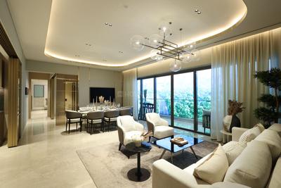 Living Room Image of 2562 Sq.ft 4 BHK Apartment / Flat for sale in Kalpataru Estella Tower C and D, Thane West Thane for Rs. 51000000