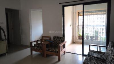 Living Room Image of 620 Sq.ft 1 BHK Apartment / Flat for rent in DSK Meghmalhar, Dhayari Pune for Rs. 13999